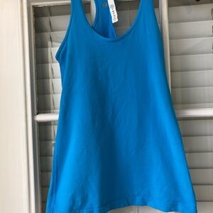 Lululemon Cool Racerback blue tee size 6